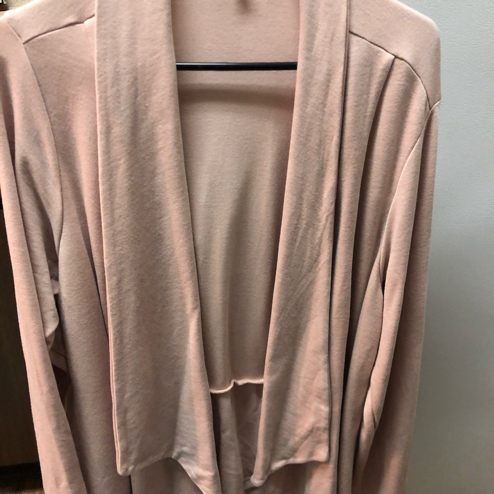 Pink dress up cardigan